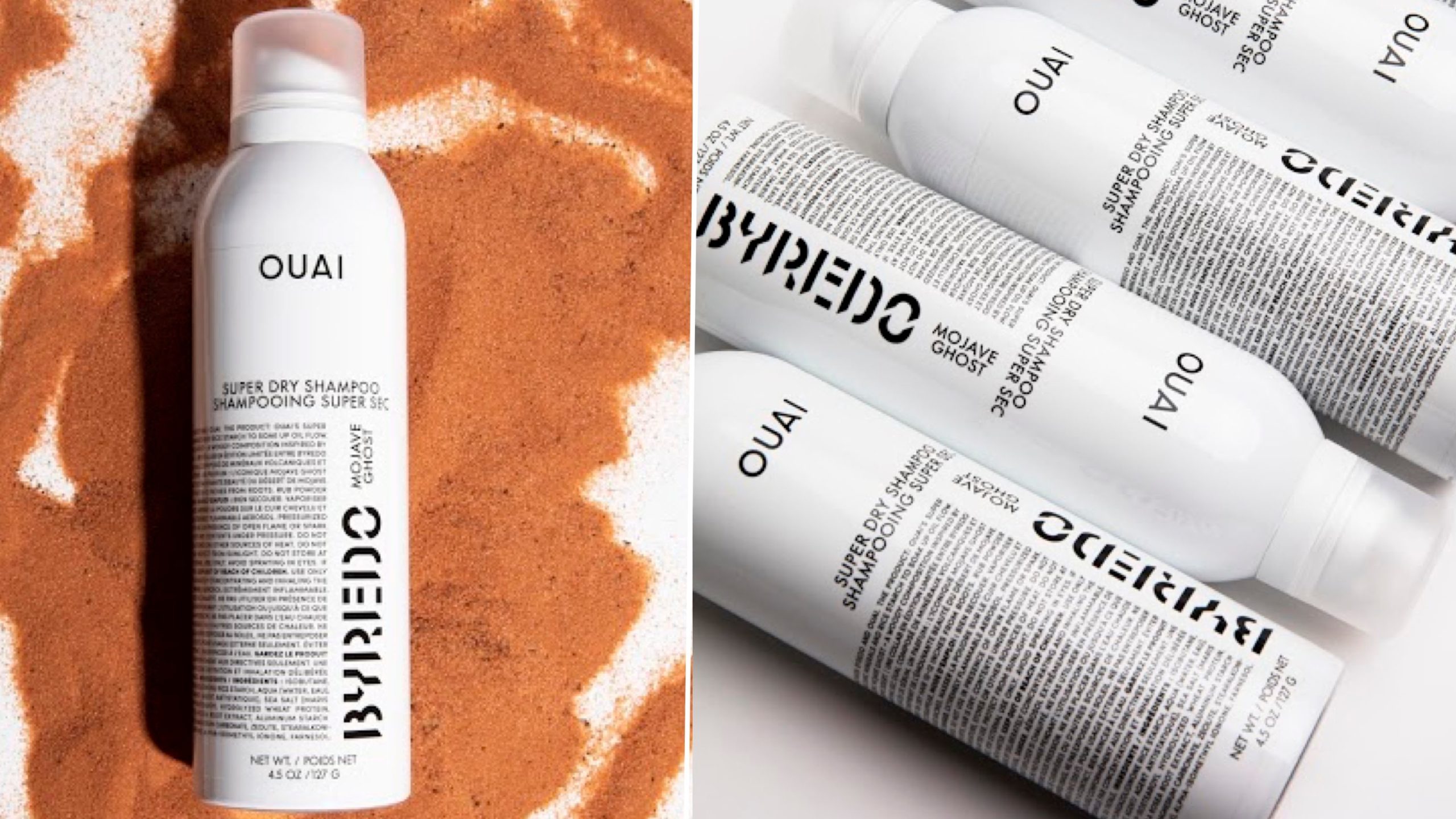 Ouai and Byredo Collaborate on a Mojave Ghost Dry Shampoo — Exclusive