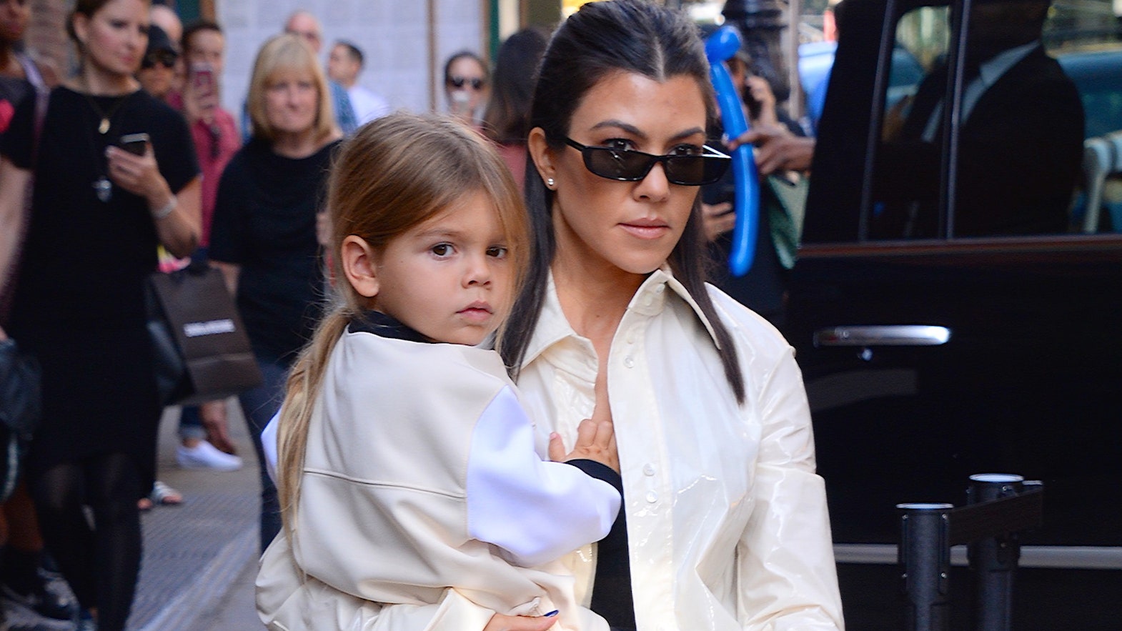 Kourtney Kardashian's Son Reign Disick Buzzed Off His Famously Long Hair — Photo