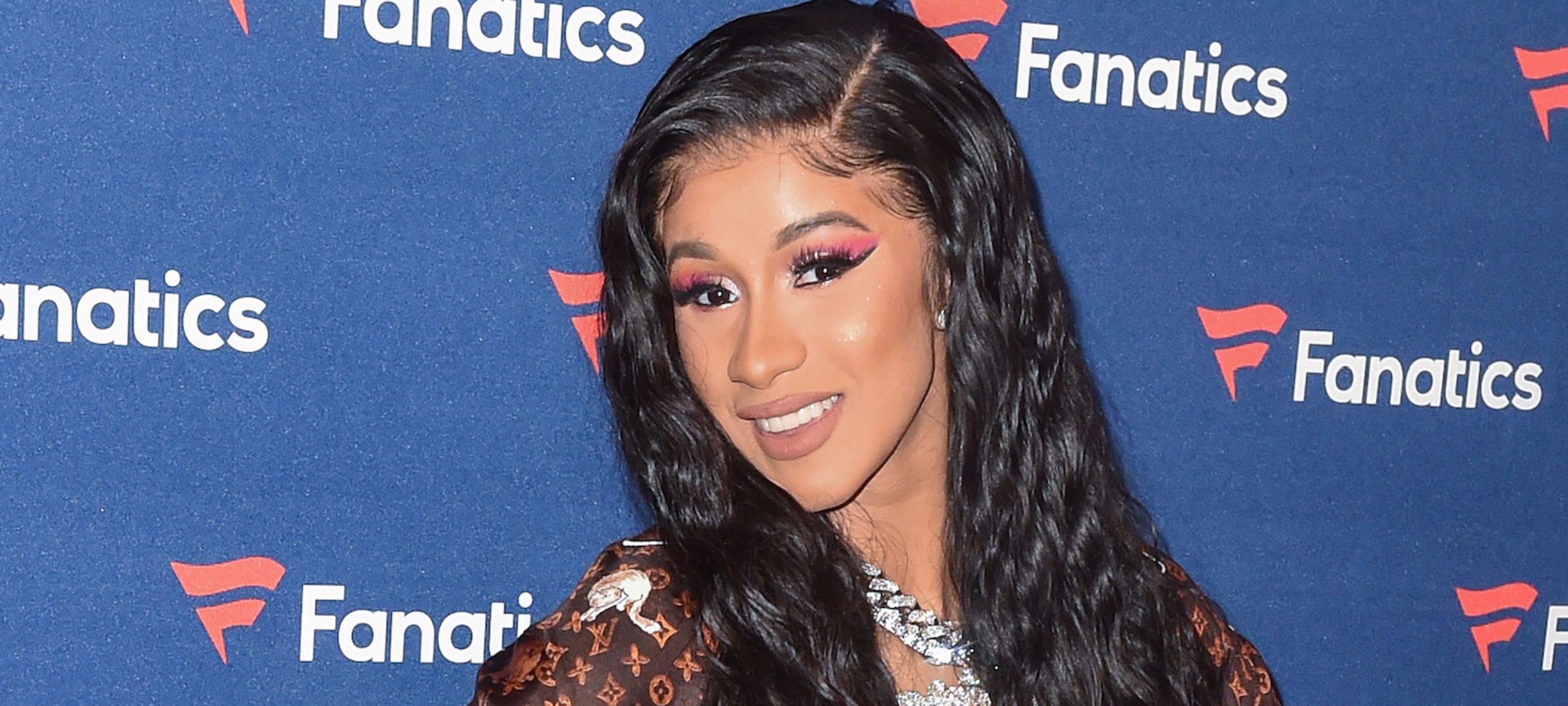 Cardi B Debuts a New Barbie-Pink Manicure With Crystals and Pearls — See the Photos