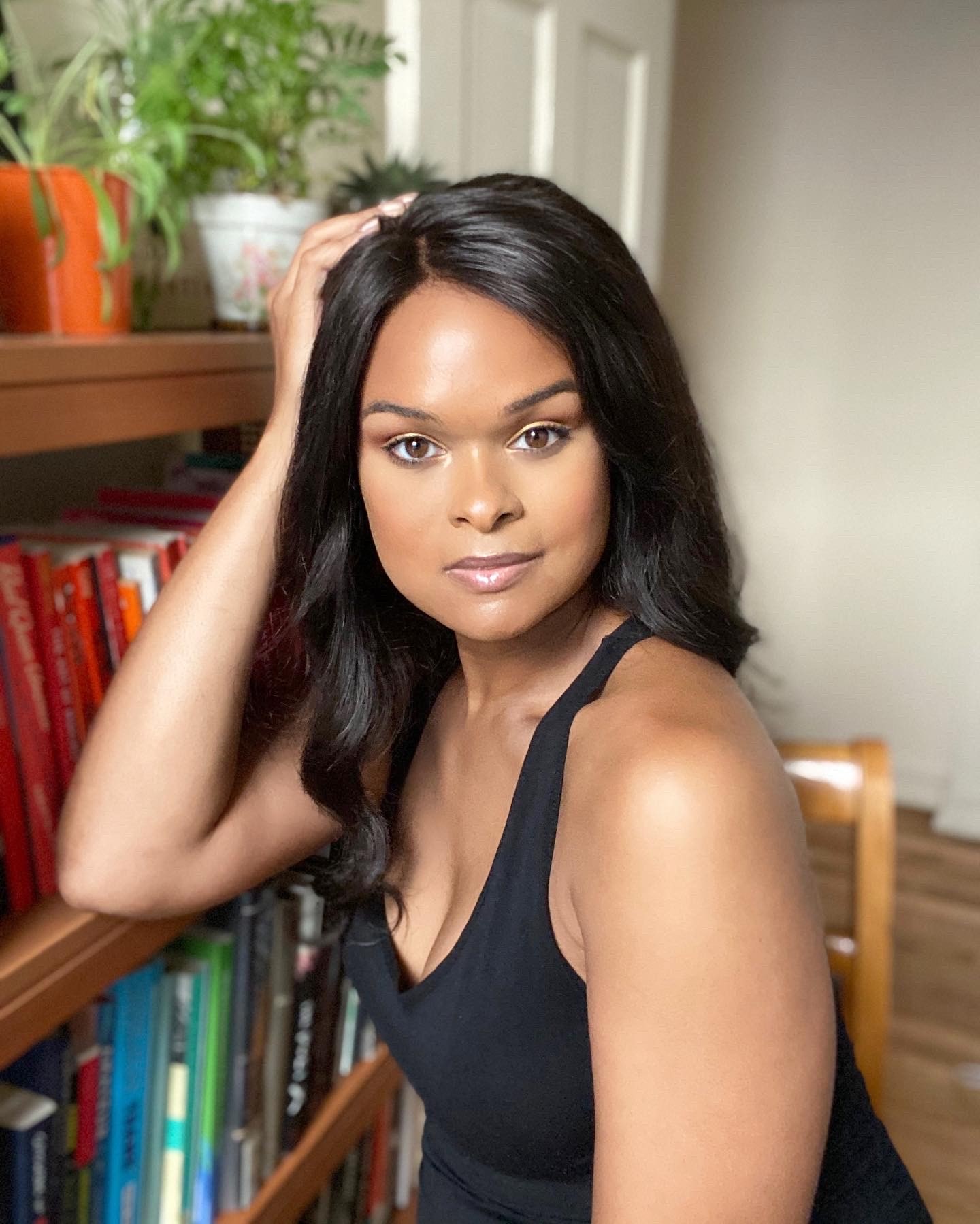 Raquel Willis Meditates With Her Plants as Self-Care