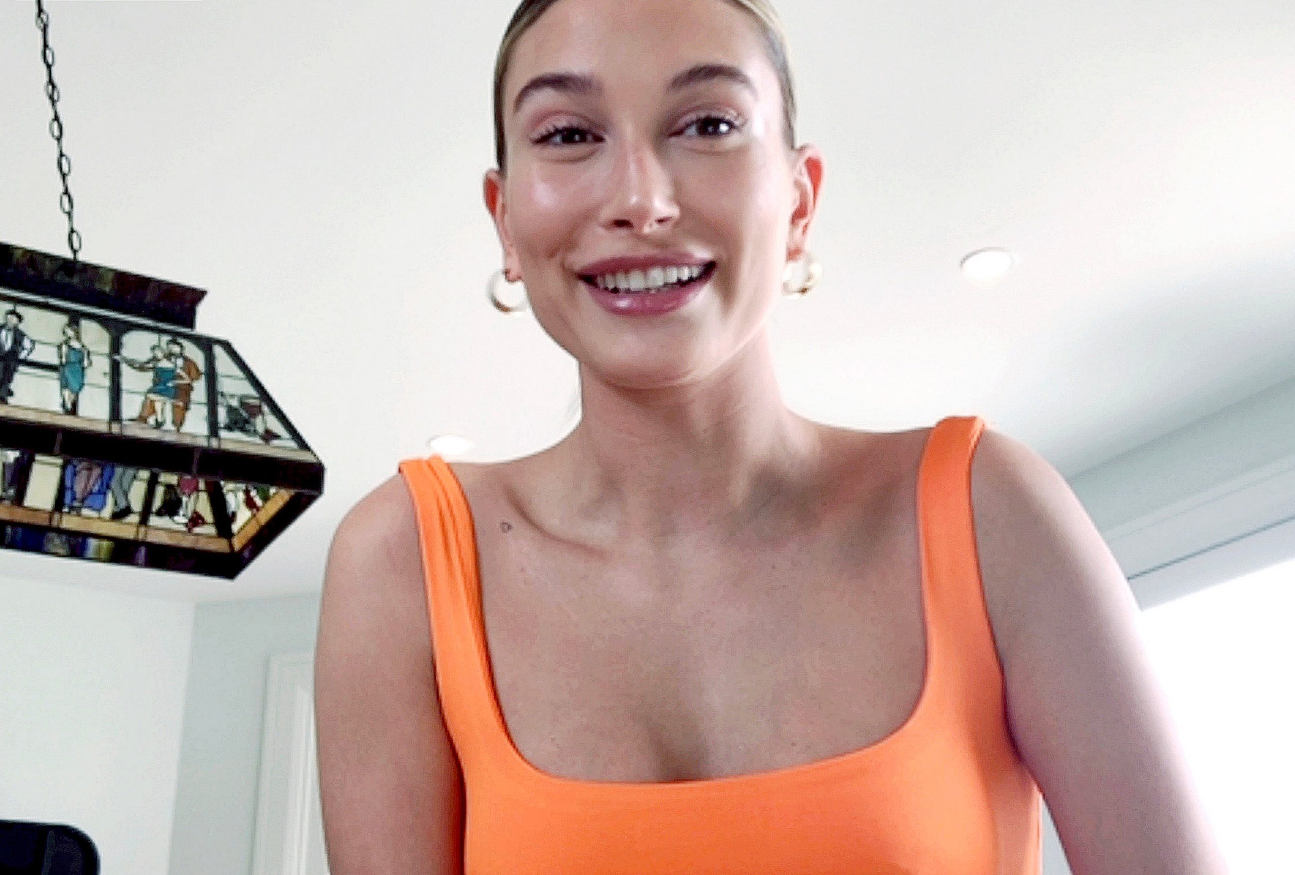 Hailey Bieber Shares Makeup and Skin-Care Routine During Pandemic