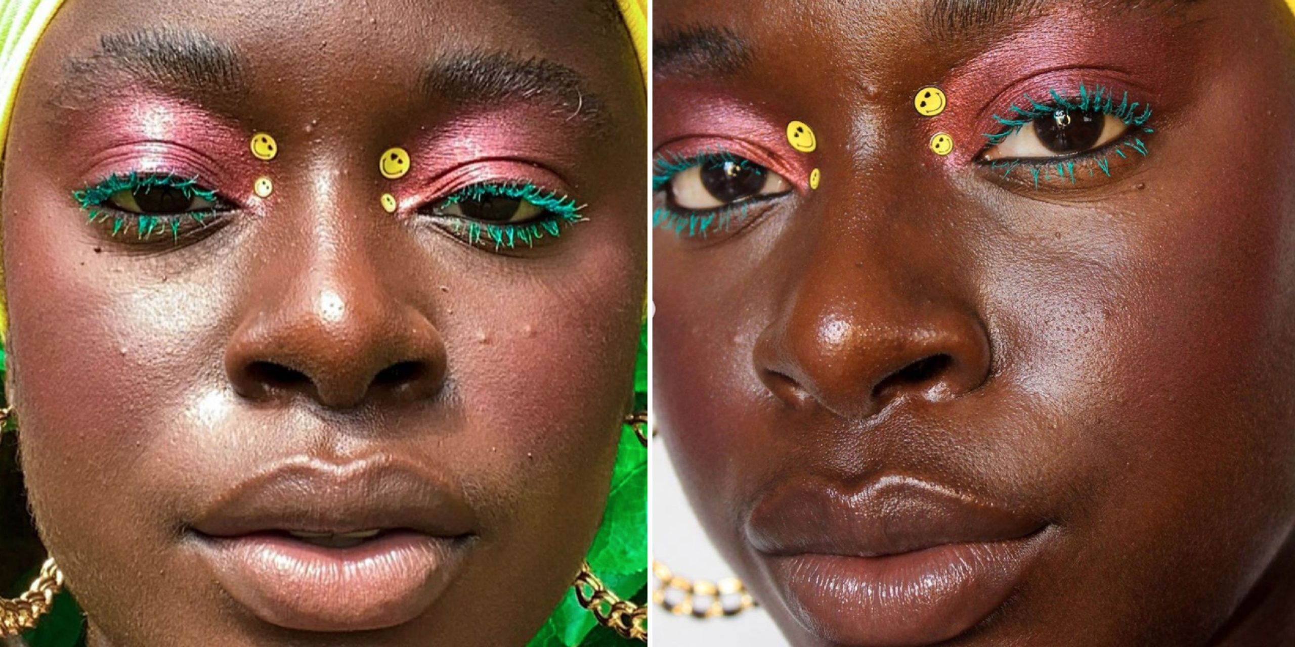 It's Been Weeks, and I'm Still Stuck on This Gorgeous Green Lash Look by Wendy Asumadu — See the Photos