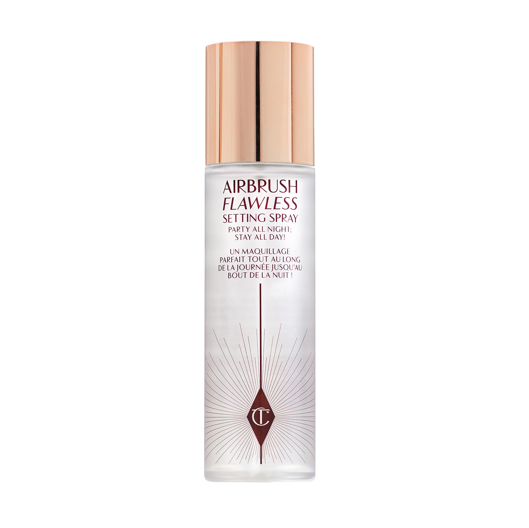 Charlotte Tilbury's Airbrush Flawless Setting Spray Keeps Makeup Off Mask | Review