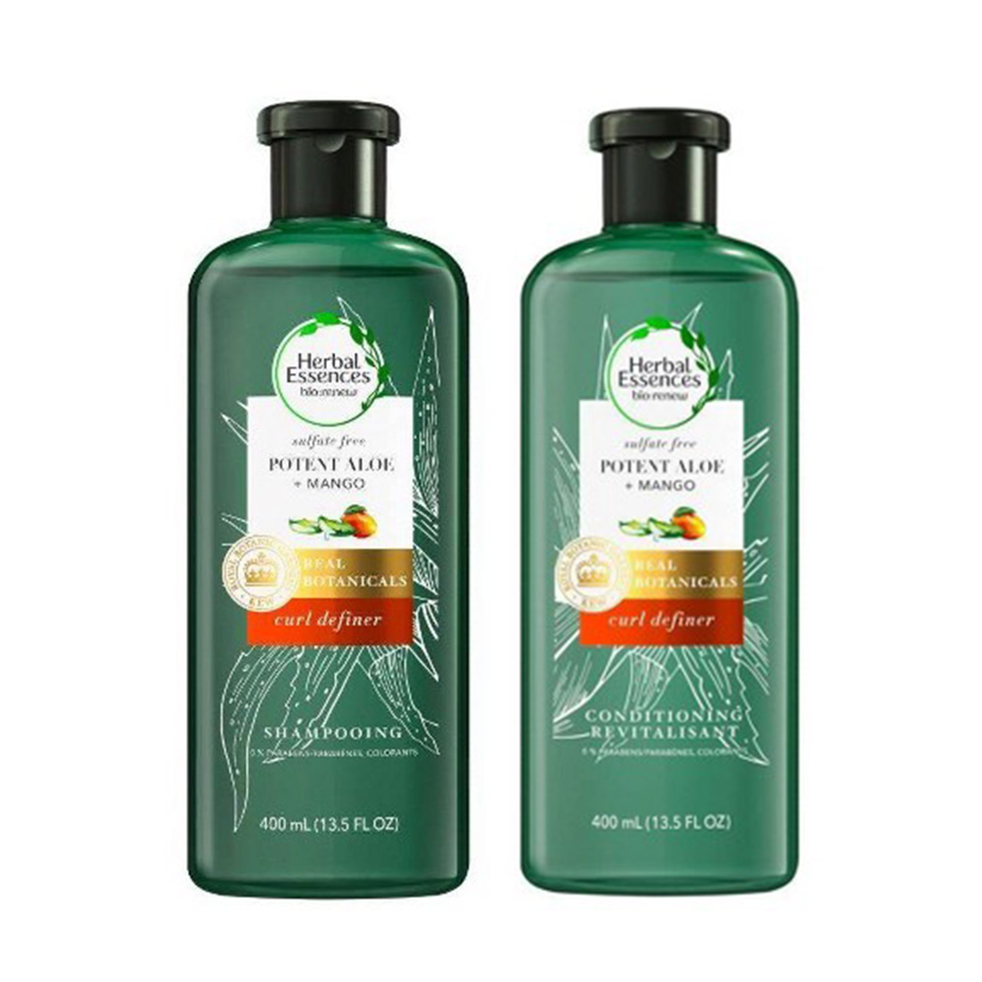 Herbal Essences Potent Aloe & Mango Shampoo & Conditioner Nourishes Curls — Review