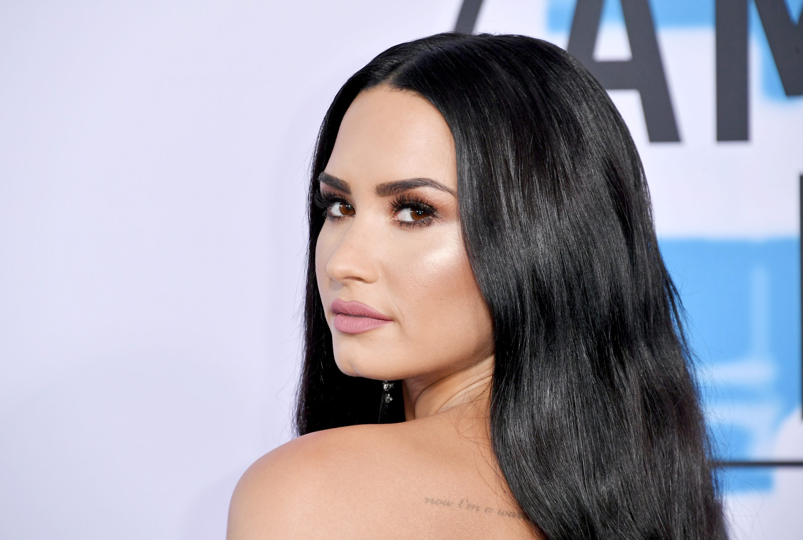 Demi Lovato Reveals Butterfly Neck Tattoo in New Selfie — Photos