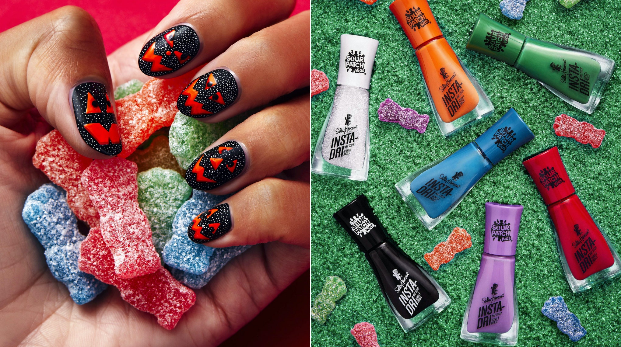 Sally Hansen Launches Sour Patch Kids Nail Polish Collection for Halloween