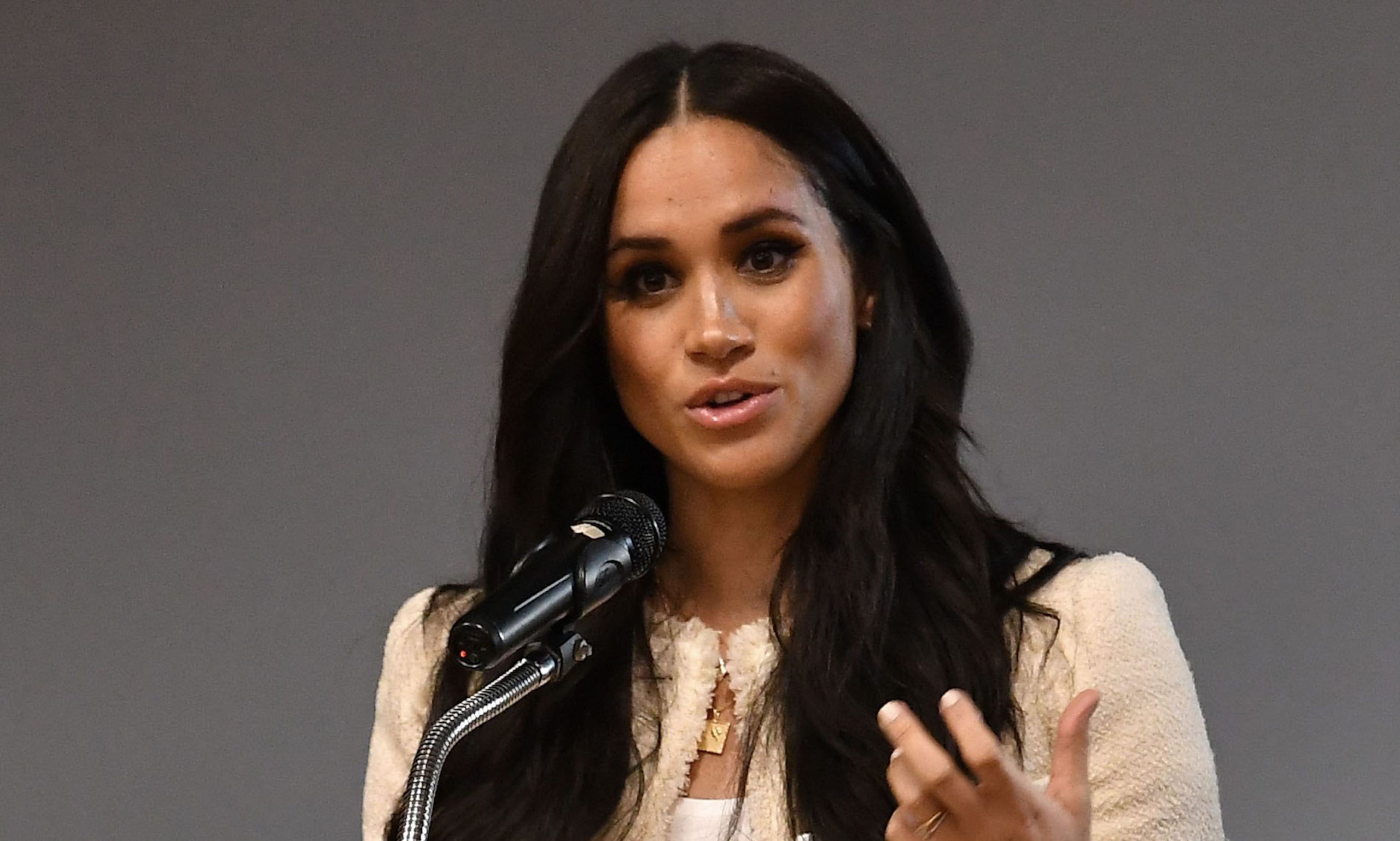 Meghan Markle Wears Low Ponytail to Smart Works Video Conference