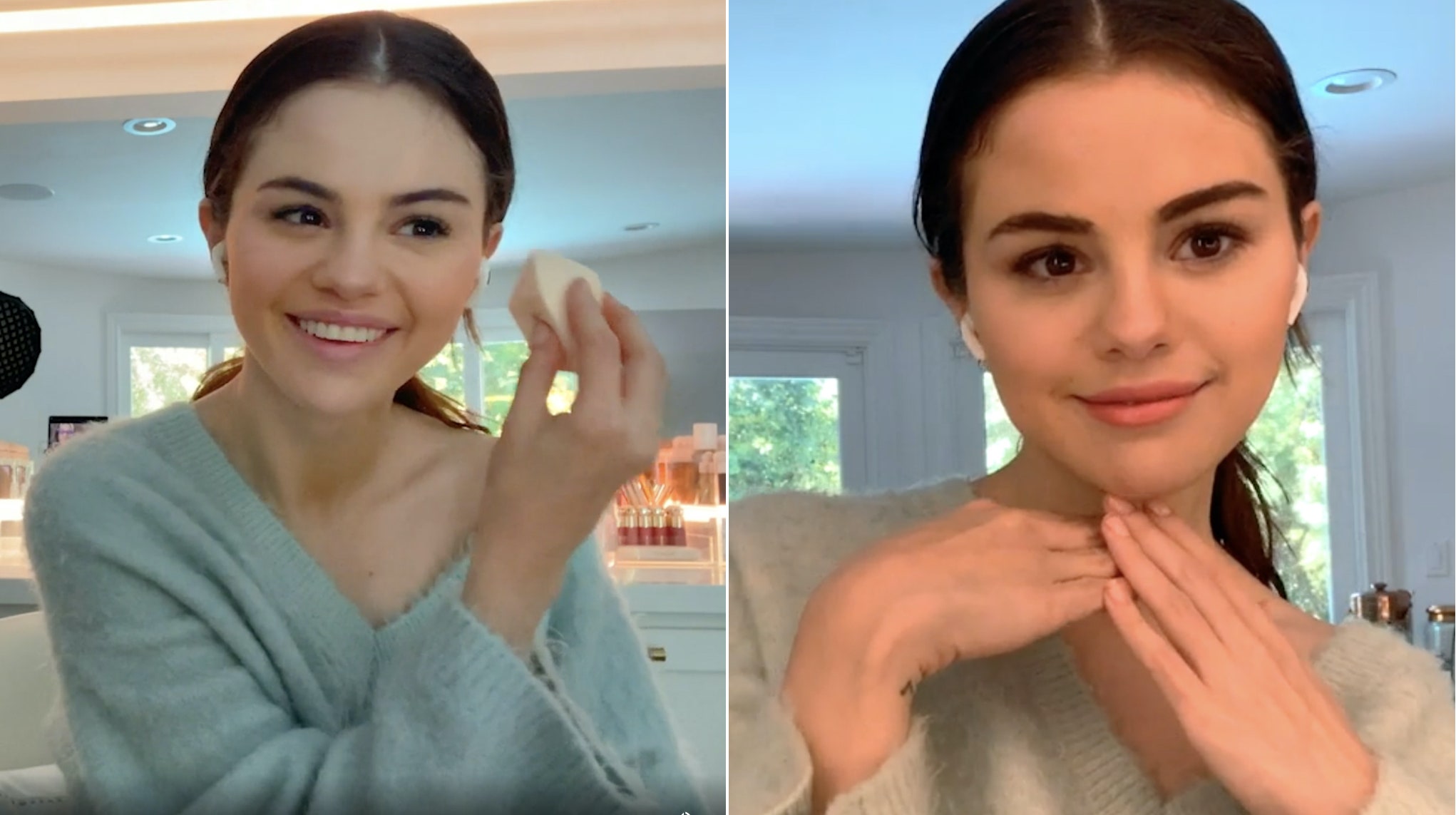 Watch Selena Gomez's 10-Minute Rare Beauty Makeup Routine Video