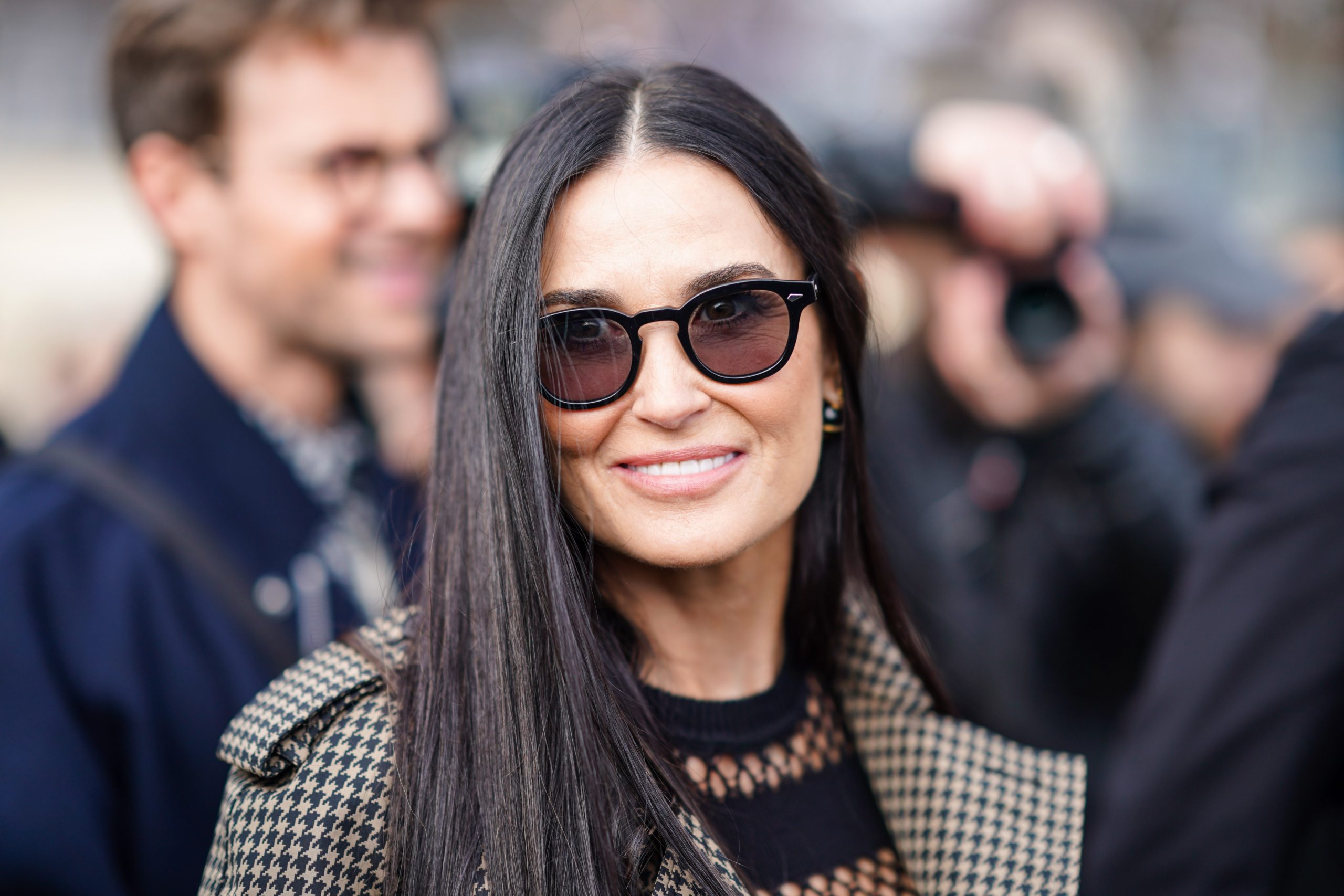 Demi Moore Shares Long Hair in New Photo
