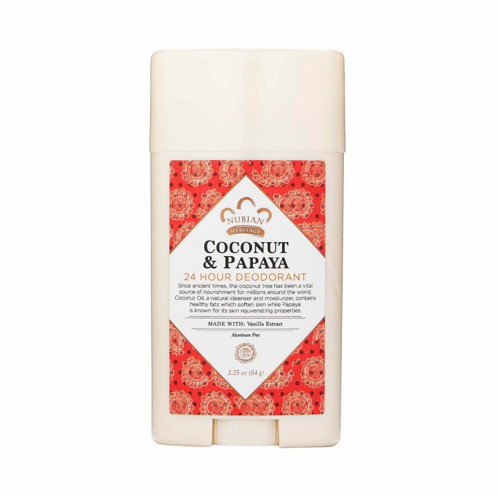 Nubian Heritage Coconut & Papaya Deodorant Keeps Me Smelling Fresh | Review