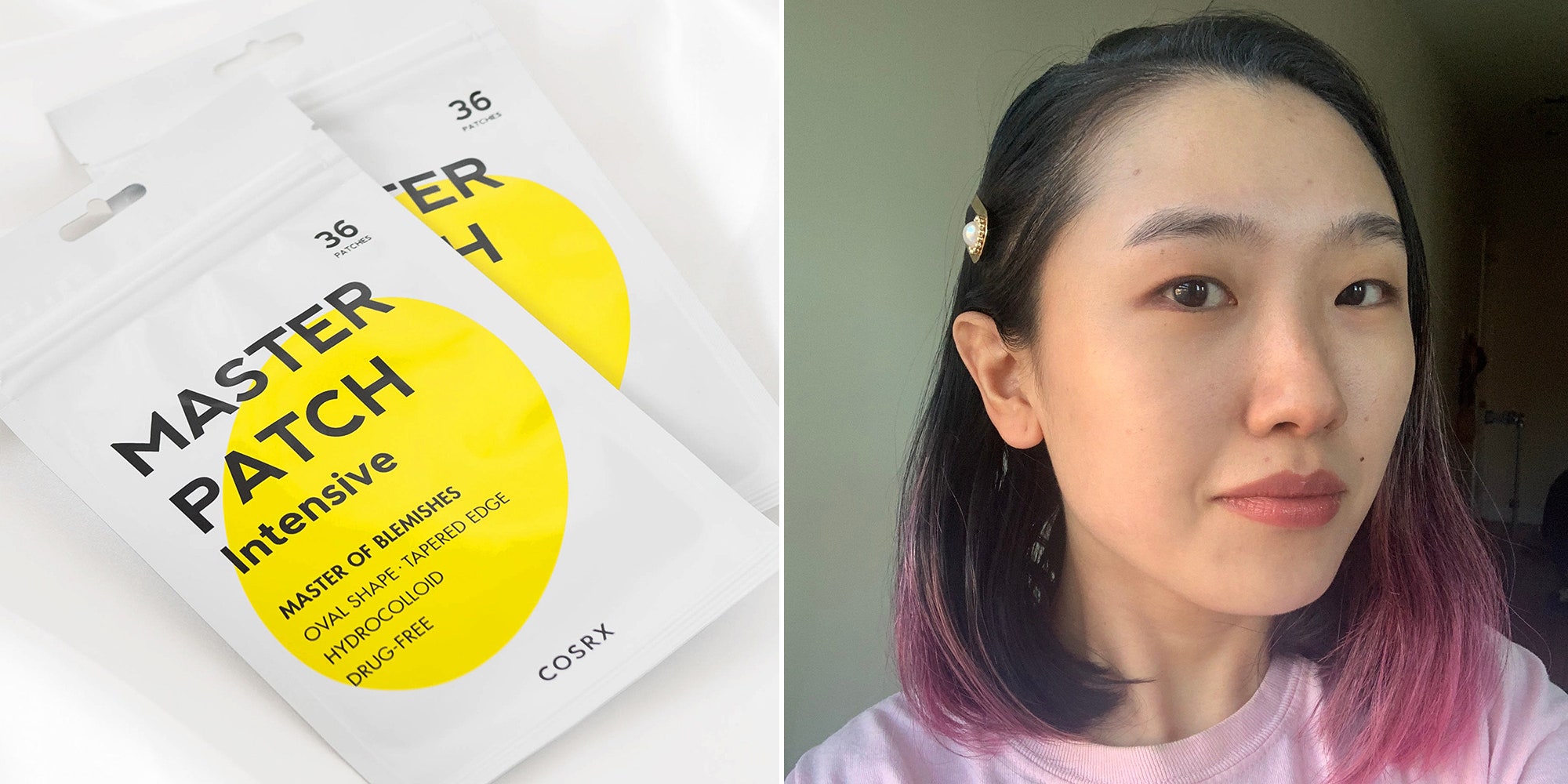 Cosrx's New Pimple Patches Are Practically Invisible on My Skin