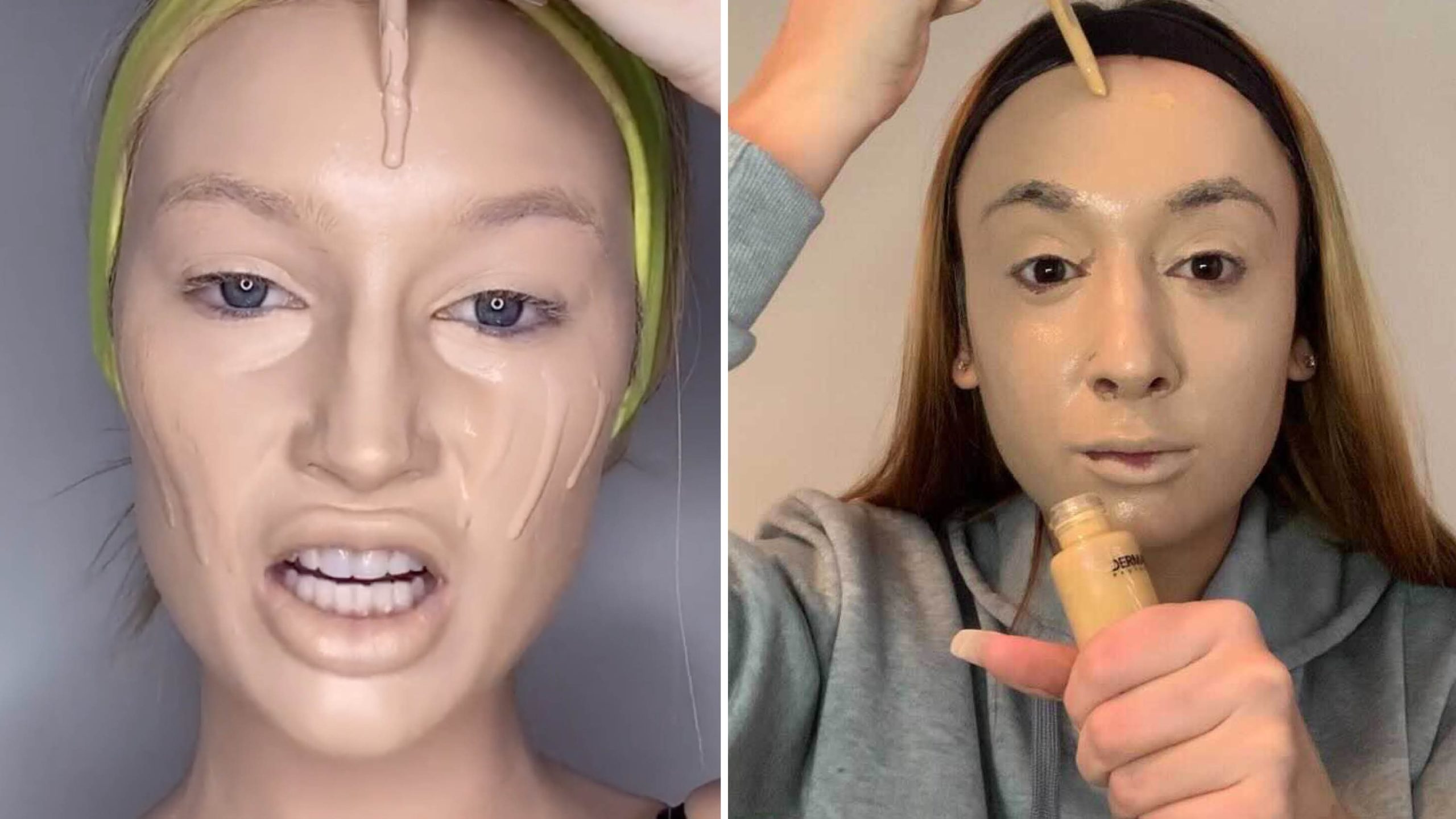 I Tried the Excessive Foundation Routine That's Trending On TikTok