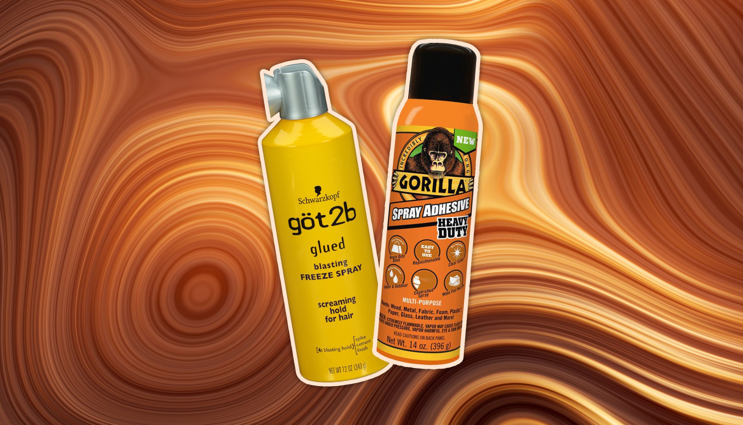 A Woman on TikTok Is Going Viral for Using Gorilla Glue as Hairspray