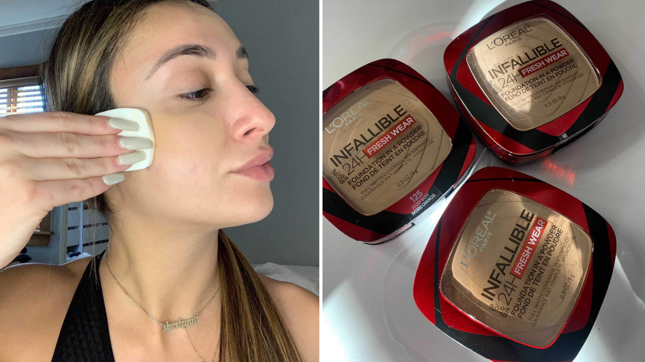 I Tried the New L'Oréal Paris Infallible Powder Foundation That Went Viral on TikTok