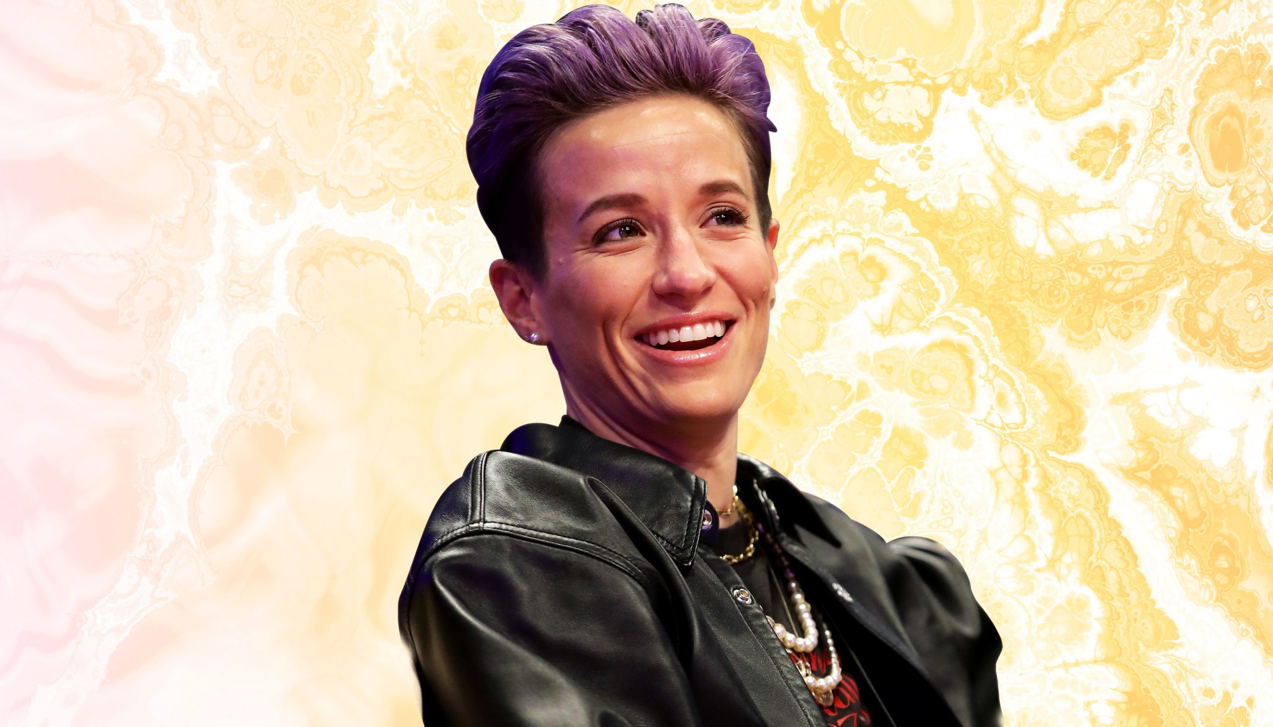 Megan Rapinoe Finally Settles the Debate on Whether Her Hair Is Pink or Purple