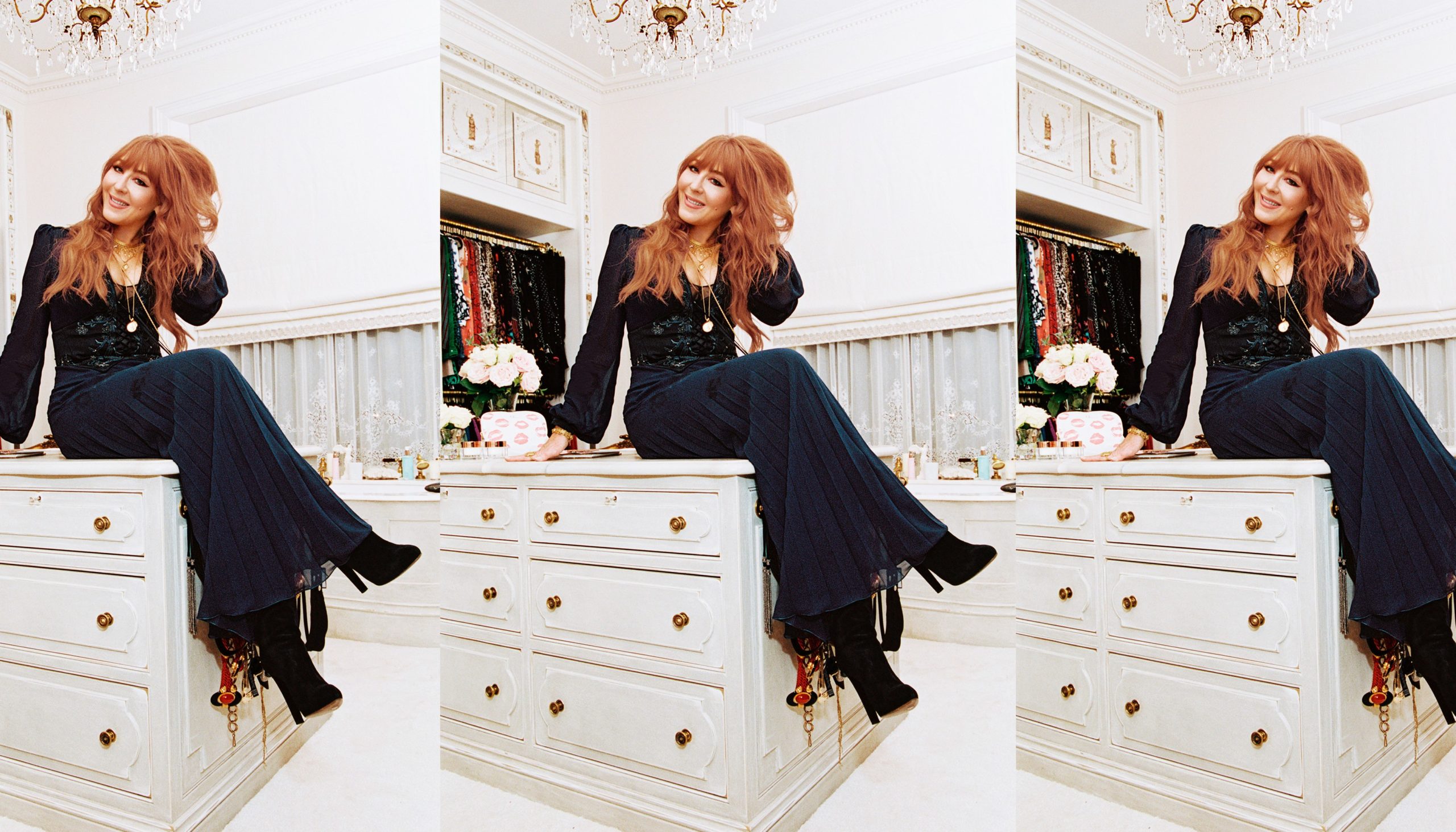 Makeup Artist Charlotte Tilbury Has a Bathtub in Her Closet