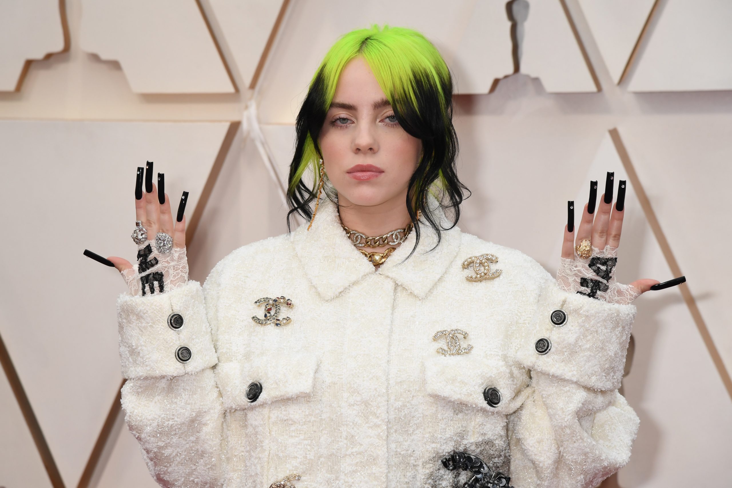 Billie Eilish Has Yellow-Blonde Hair and Shaggy New Bangs