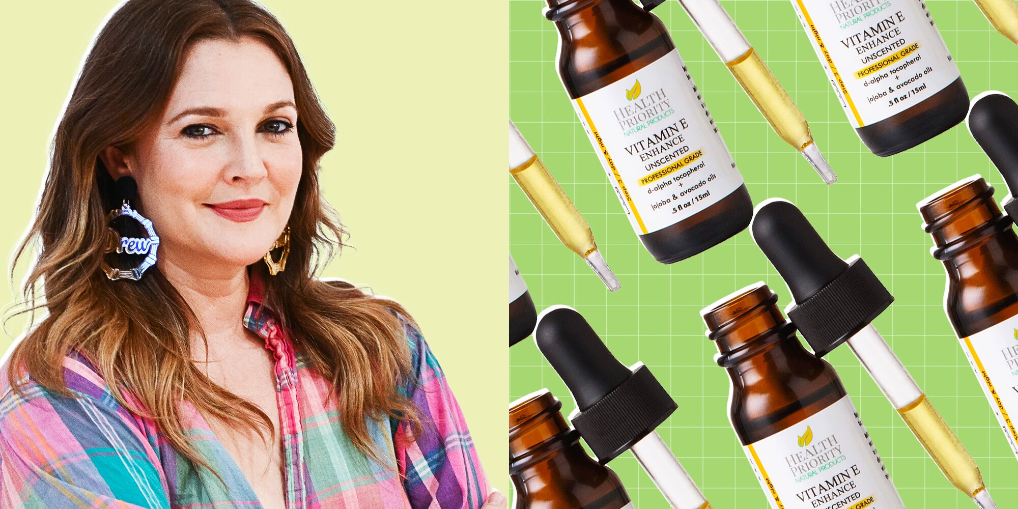 Drew Barrymore 'Douses' Herself in This $20 Vitamin E Oil for Hydration and Nourishment